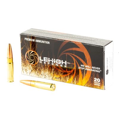 Lehigh Defense Controlled Chaos 300 Blackout 115gr Fracturing Tip BTHP 20rd Box
