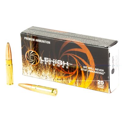 Lehigh Defense Maximum Expansion 300 Blackout 194gr Fracturing Tip BTHP 20rd Box