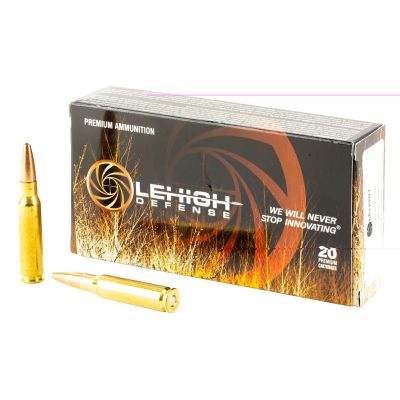 Lehigh Defense Controlled Chaos 308 Win 152gr Fracturing Tip BTHP 20rd Box