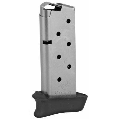 Kimber 9mm 7rd Magazine w/ Hogue Grip Extension, Fits Kimber Micro 9