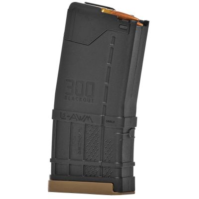 Lancer L5 AWM 300 Blackout 20rd AR Rifle Magazine - Opaque Black