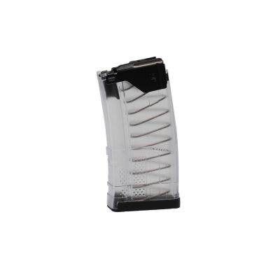 Lancer L5 AWM Gen 2, 223 Rem/5.56 NATO 20rd AR Rifle Magazine - Steel/Polymer Hybrid - Clear