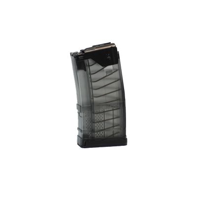 Lancer L5 AWM Gen 2, 223 Rem/5.56 NATO 20rd AR Rifle Magazine - Steel/Polymer Hybrid - Translucent Smoke