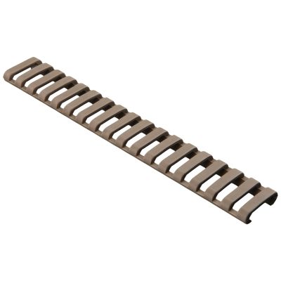 Magpul Industries Ladder Rail Panel, Fits Carbine Length Picatinny Rail, 18 Slots, Polymer Construction, FDE Finish MAG013-FDE