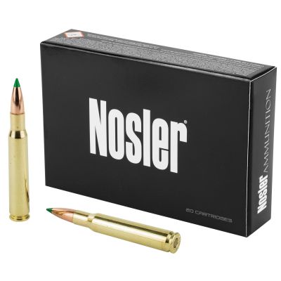 NOSLER Ballistic Tip Hunting, 30-06 Springfield, 165 Grain, Rifle Ammunition, 20 Round Box 40043
