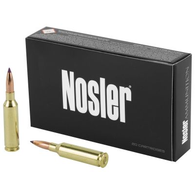 NOSLER Ballistic Tip Hunting, 6MM Creedmoor, 95 Grain, Rifle Ammunition, 20 Round Box 40052