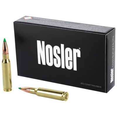 NOSLER Ballistic Tip Hunting, 308 Win, 165 Grain, Ballistic Tip, 20 Round Box 40063