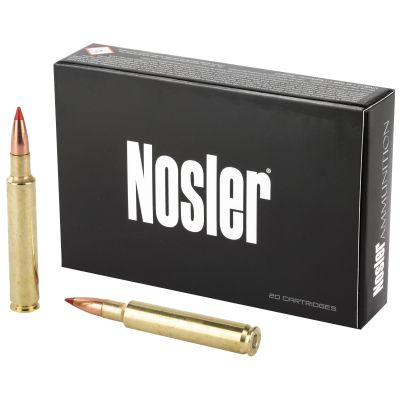 NOSLER Ballistic Tip Hunting, 280 Ackley Improved, 140 Grain, Rifle Ammunition, 20 Round Box 43504