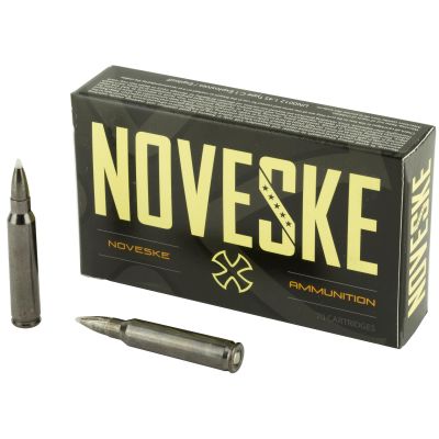 Noveske Nosler, Noveske Ammunition, 556 NATO, 60 Grain, Ballistic Glow Tip, 20 Round Box 52207
