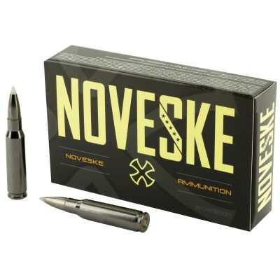 Noveske Nosler, Noveske Ammunition, 762x51 NATO, 168 Grain, BallisticGlow Tip, 20 Round Box 52221