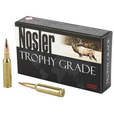 NOSLER Accubond, 6.5 Creedmoor, 142 Grain, Rifle Ammunition, 20 Round Box 60102