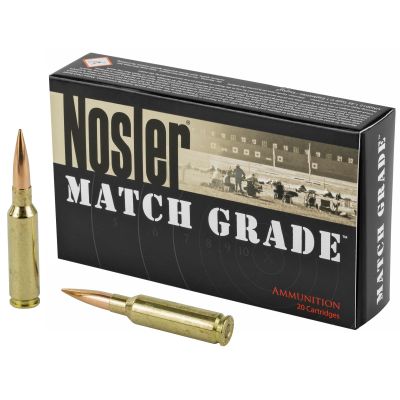 NOSLER RDF HPBT, 6.5 Creedmoor, 140 Grain, Rifle Ammunition, 20 Round Box 60115