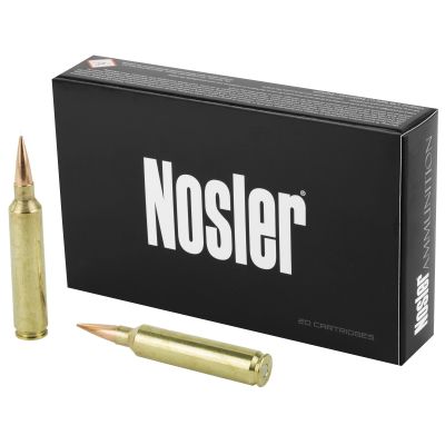 NOSLER RDF HPBT, 28 Nosler, 185 Grain, Rifle Ammunition, 20 Round Box 60141