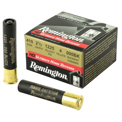 Remington Ultra HD,410 Gauge, 2.5", 000 Buck, 15 Round Box 20697
