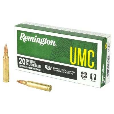 Remington UMC 223 Rem 55gr FMJ 20rd Box
