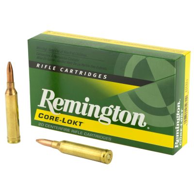 Remington Core Lokt, 264 Winchester, 140 Grain, Pointed Soft Point, 20 Round Box 29493