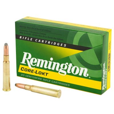 Remington Core Lokt, 303 British, 180 Grain, Soft Point, 20 Round Box 21471
