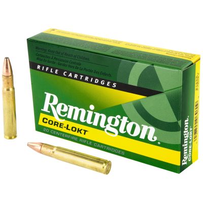 Remington Core Lokt, 35 Whelen 200 Grain, Pointed Soft Point, 20 Round Box 21495