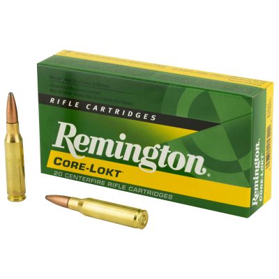 Remington Core Lokt, 7MM-08, 140 Grain, Pointed Soft Point, 20 Round Box 21337