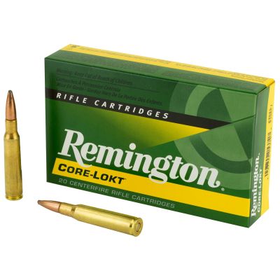 Remington Core Lokt, 7x57, 140 Grain, Pointed Soft Point, 20 Round Box 29031