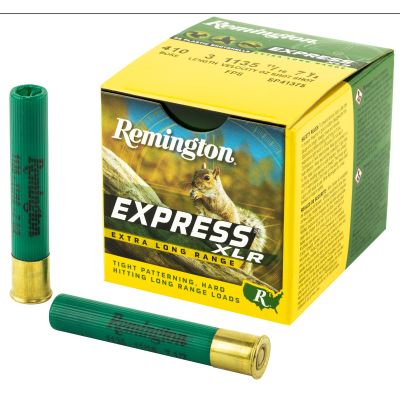 Remington Express Long Range, 410 Gauge, 3", Max Dram, 0.6875 oz., Lead, 25 Round Box 20777