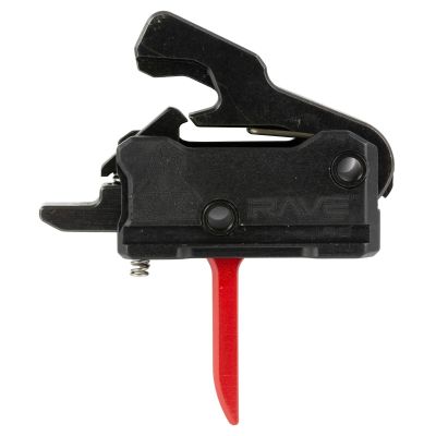 Rise Armament RAVE Flat Trigger - Red