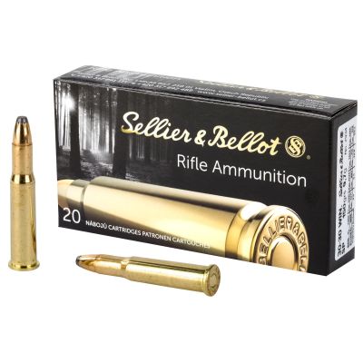 Sellier & Bellot Rifle, 30-30, 150 Grain, Soft Point, 20 Round Box SB3030A