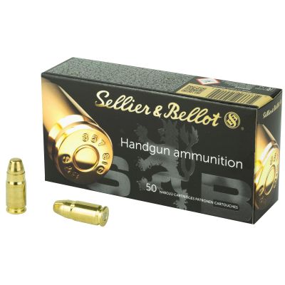 Sellier & Bellot Pistol, 357SIG, 140 Grain, Full Metal Jacket, 50 Round Box SB357SIG