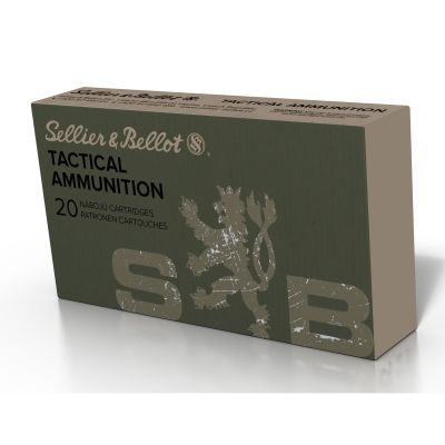 Sellier & Bellot Rifle, 6.5 Creedmoor, 140 Grain, Full Metal Jacket, 20 Round Box SB65A