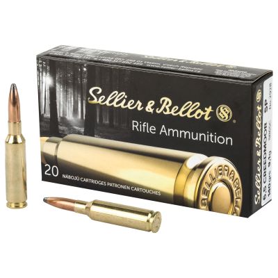 Sellier & Bellot Rifle, 6.5 Creedmoor, 140 Grain, Soft Point, 20 Round Box SB65C