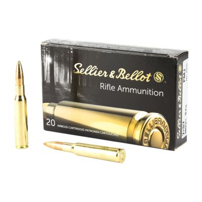 Sellier & Bellot Rifle, 7X57, 140 Grain, Full Metal Jacket, 20 Round Box SB757A