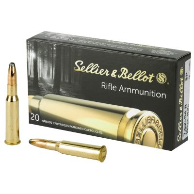 Sellier & Bellot Rifle, 7.62X54R, 180 Grain, Soft Point, 20 Round Box SB76254RB