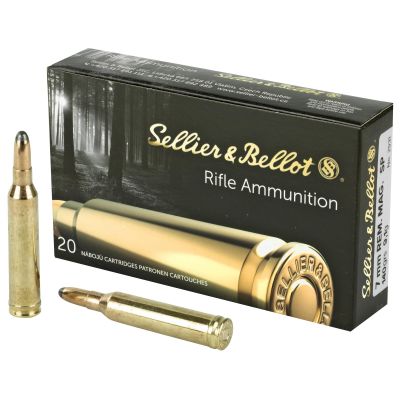 Sellier & Bellot Rifle, 7MM Rem, 139 Grain, Soft Point, 20 Round Box SB7B