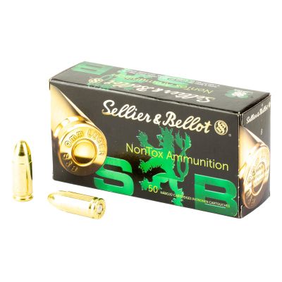 Sellier & Bellot 9mm 115gr FMJ Non Toxic 50rd Box