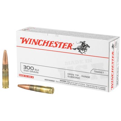 Winchester USA 300 Blackout 200gr OT Subsonic 20rd Box