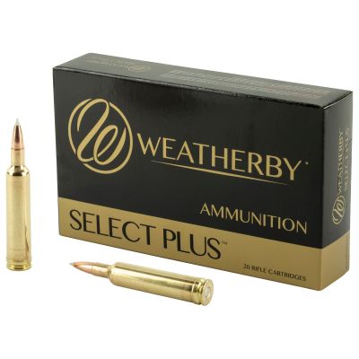 Weatherby Select Plus Ammunition, 257 Weatherby Magnum, 110 Grain, Nosler AccuBond, 20 Round Box N257110ACB
