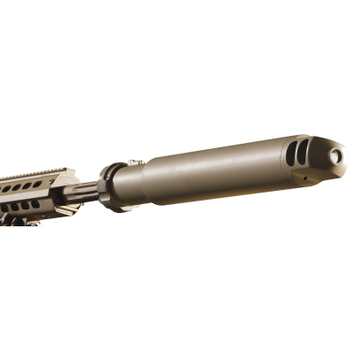 Barrett QDL 50 BMG, 2.5" FDE Suppressor