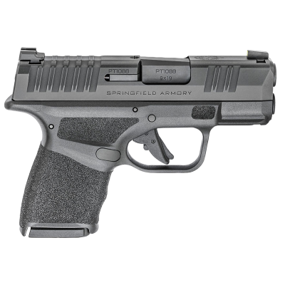 Springfield Armory Hellcat Micro-Compact Frame 9mm Luger 13+1/11+1, 3" Melonite Steel Barrel, Black Melonite Serrated Steel Slide & Polymer Frame w/Picatinny Rail