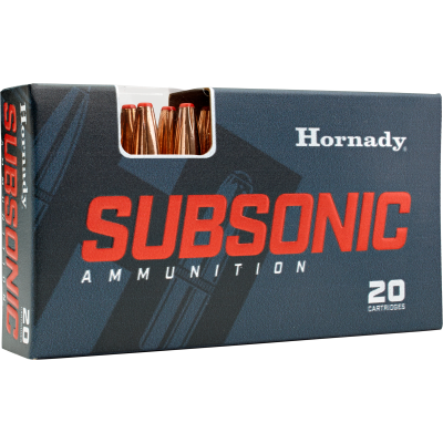 Hornady Subsonic 45 ACP 230gr XTP 20rd Box
