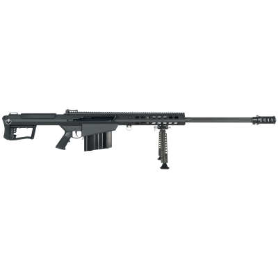 Barrett M107A1 50 BMG 10+1 29" Chrome-Lined Fluted Barrel Four Port Cylindrical Muzzle Brake Black Cerakote Aluminum Receiver Synthetic Stock w/Thermal Guard Cheek Piece & Sorbothane Recoil Pad Optics Ready