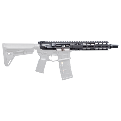 Radian Weapons  Model 1 Complete Upper 300 Blackout 9" Threaded 416R Stainless Steel Barrel w/Crown/Feed Ramps, 7075-T6 Aluminum Receiver, Black Finish, Extended Handguard w/Magpul M-LOK, Nitride M16 Bolt Carrier Group, Ambidextrous Controls