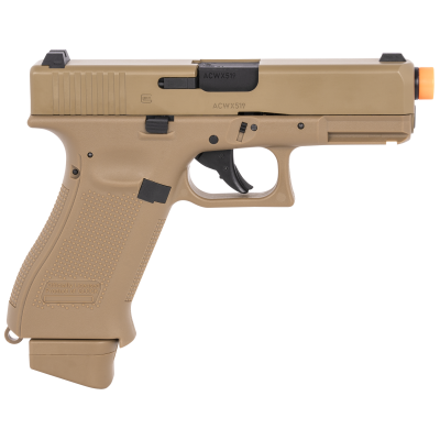Glock G19X CO2 6mm 14rd Coyote Airsoft Pistol