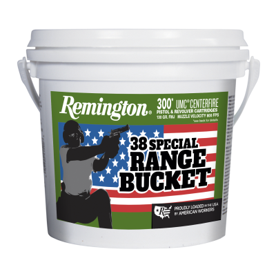 Remington UMC 38 Special 130gr FMJ 300rd Range Bucket