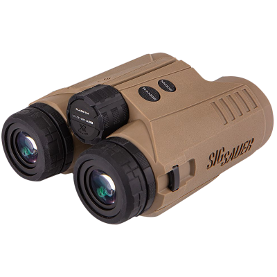 Sig Sauer Electro-optics KILO 10K-ABS HD 10x42mm 10,000yds Max Distance Binocular Rangefinder - FDE