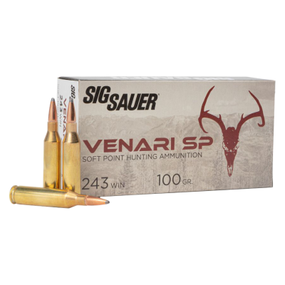 Sig Sauer Venari 243 Win 100gr SP 20rd Box