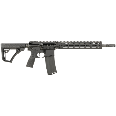 Daniel Defense M4A1 RIII 5.56x45mm NATO 14.50" 30+1, Black, OEM Stock & Grip, 12.50" M-Lok Handgaurd, Ambi Controls, Pinned & Welded Flash Hider