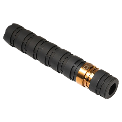 Q LLC SILE9BLACK Erect9r 9mm Luger 1.37" Black Aluminum w/Stainless Steel Baffles 1/2"-28 tpi