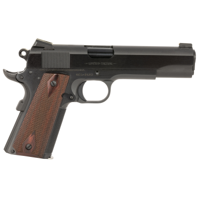 Colt O1911SE-A1 Government Limited Edition .45 ACP – 5" Barrel, Blued Steel, Rosewood Grips, Ambidextrous