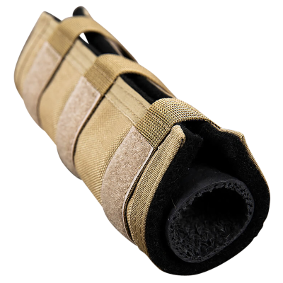 SilencerCo AC1985 High Temp Suppressor Cover 6" FDE Nylon