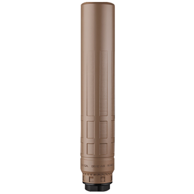 Dead Air Nomax 33 FDE .33 Cal Silencer w/ Xemax Adapter & 5/8-24 DA150 Muzzle Brake - Suppressor